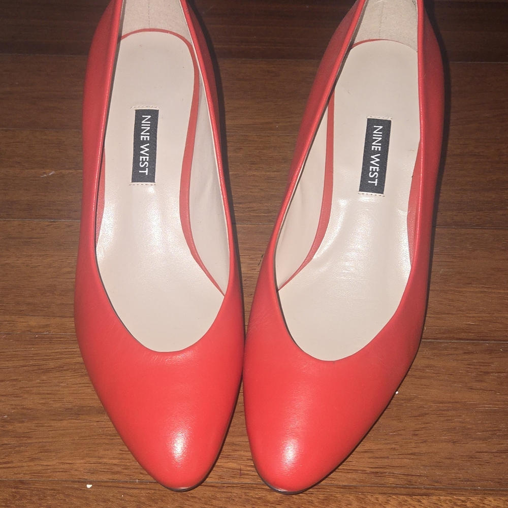 Nine West Bold Red Heels